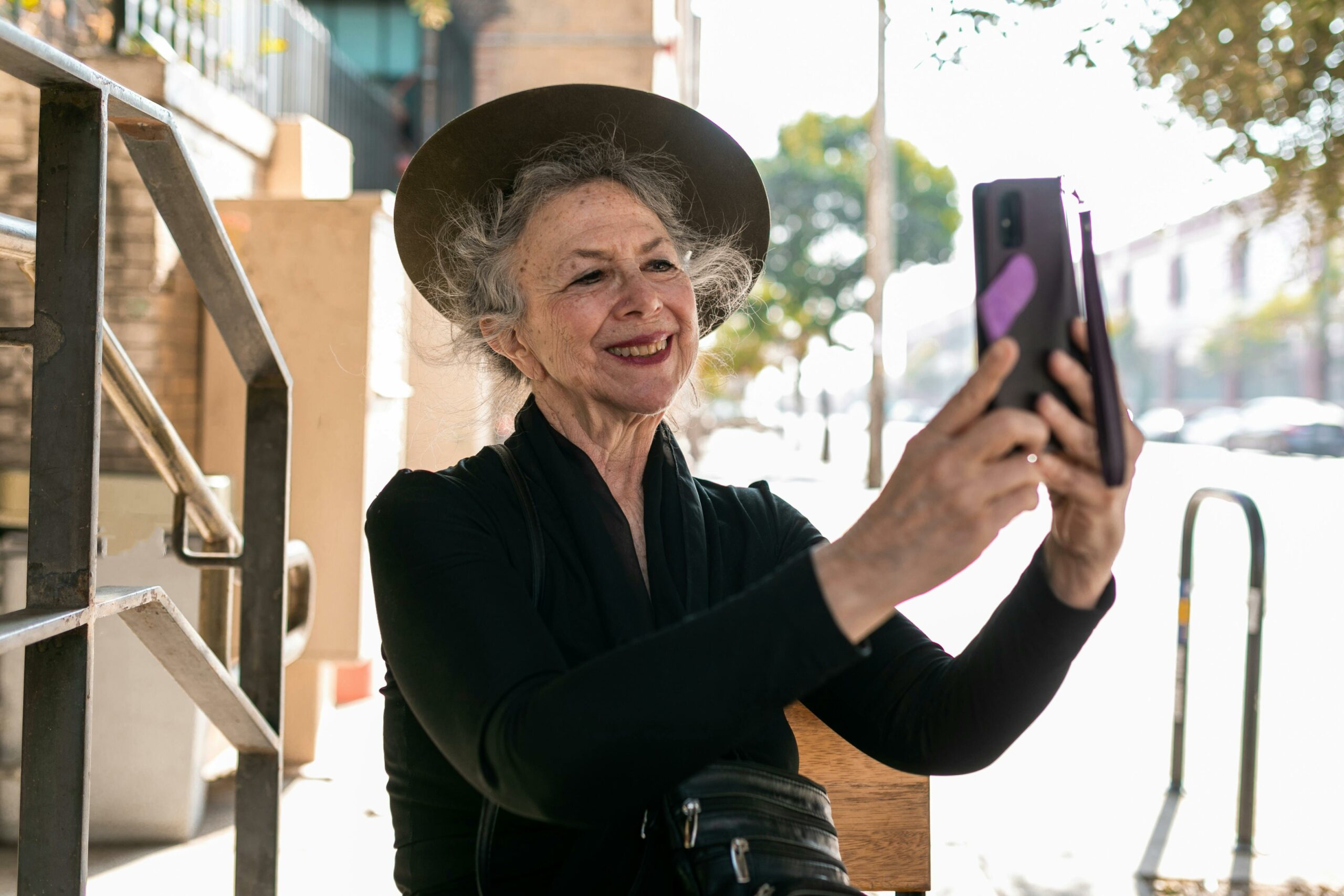 older-woman-taking-a-selfie